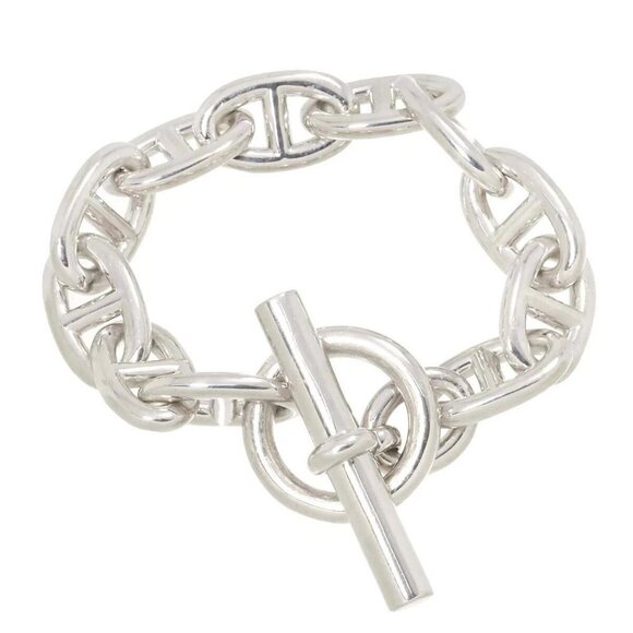 HERMES Chaine dancre TGM Bracelet Silver 925 90276842 - Picture 1 of 7